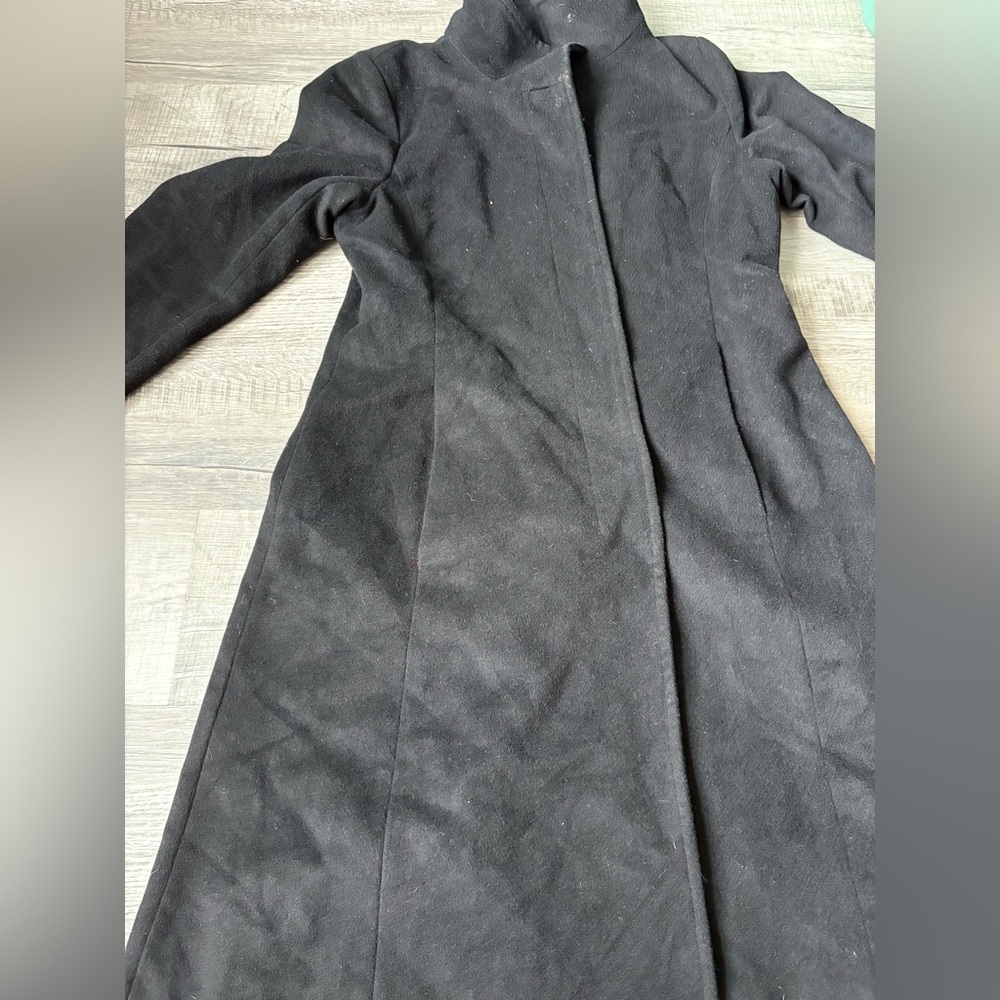 Cole Haan Single Breasted Wool Blend Coat business professional casual office - Picture 4 of 14